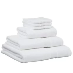 B&M Signature Zero Twist Face Cloth 3pk - White -Home Living Deals Store 317203 315205 317208 317210 Signature Zero Twist white towels 3
