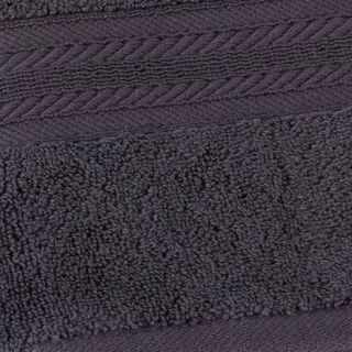 B&M Signature Zero Twist Bath Towel - Charcoal 2 B&M Signature Zero Twist Bath Towel - Charcoal - Image 2