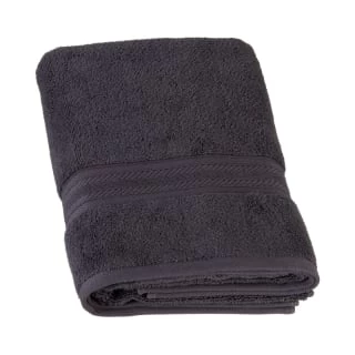 B&M Signature Zero Twist Bath Towel - Charcoal 1 B&M Signature Zero Twist Bath Towel - Charcoal