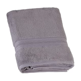 B&M Signature Zero Twist Bath Towel - Grey 1 B&M Signature Zero Twist Bath Towel - Grey
