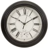B&M Traditional Lincoln Wall Clock - Black