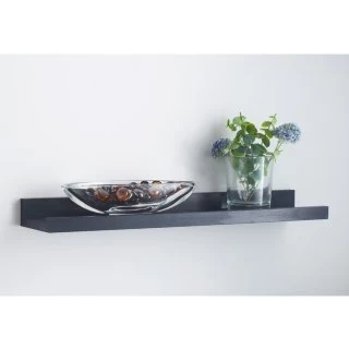 Lokken Small Picture Shelf 48cm - Black 1 Lokken Small Picture Shelf 48cm - Black
