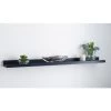 Lokken Wide Picture Shelf - Black