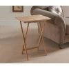 B&M Rubberwood Folding Table