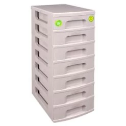 Really Useful Storage Tower 7 X 7L - Grey -Home Living Deals Store 324438 really usefil 7x7 drawers gove grey