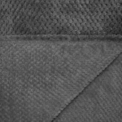 Simply Everyday Waffle Throw - Charcoal -Home Living Deals Store 348798 simply waffle throw charcoal 2