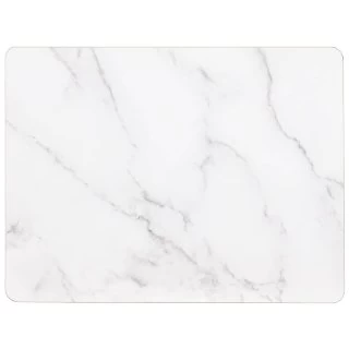 B&M Modern Cork Placemat & Coaster Set 8pc - Marble 3 B&M Modern Cork Placemat & Coaster Set 8pc - Marble - Image 3