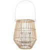 B&M Scandi Shore Rattan Style Lantern