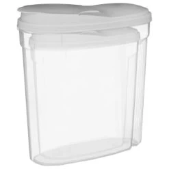 B&M Cereal Storage Container Set 2pk - Grey -Home Living Deals Store 368615 cereal storage set 2 pk grey 2