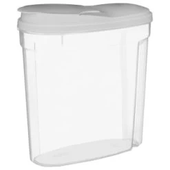 B&M Cereal Storage Container Set 2pk - Grey -Home Living Deals Store 368615 cereal storage set 2 pk grey 3