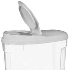 B&M Cereal Storage Container Set 2pk - Grey -Home Living Deals Store 368615 cereal storage set 2 pk grey 4