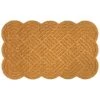 B&M Woven Coir Knot Doormat