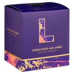 B&M Alphabet Candle (Assorted) - Sandalwood & Amber 16 B&M Alphabet Candle (Assorted) - Sandalwood & Amber -Home Living Deals Store 372815 372816 372849 alphabet candle sandalwood and amber l