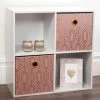 B&M Lana Storage Cubes 2pk - Blush
