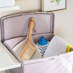 B&M Waffle Clip Box 25.5L - Blush -Home Living Deals Store 375471 blush 25 5l waffle clip box 3