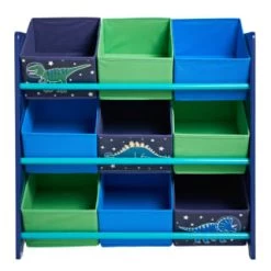 B&M Glow In The Dark Dinosaur 9 Tub Storage Drawers 6 B&M Glow In The Dark Dinosaur 9 Tub Storage Drawers -Home Living Deals Store 375936 dinostar 9 tub storage 1