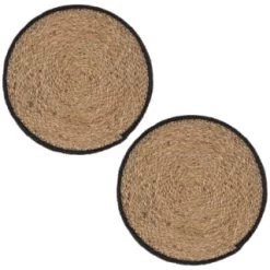 B&M Urban Paradise Woven Placemats 2pk - Natural 5 B&M Urban Paradise Woven Placemats 2pk - Natural -Home Living Deals Store 380094 2pk urban paradise natural woven placemats 3
