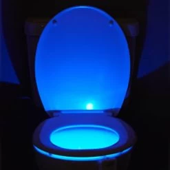 B&M Multicoloured Toilet Night Light -Home Living Deals Store 383097 toilet night light 2