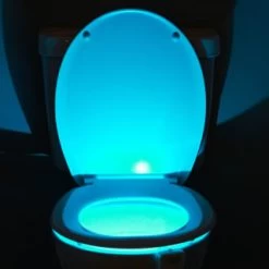 B&M Multicoloured Toilet Night Light -Home Living Deals Store 383097 toilet night light 8