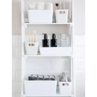 Soho Storage Tub 10 X 10 X 10cm - White 3 Soho Storage Tub 10 X 10 X 10cm - White - Image 3