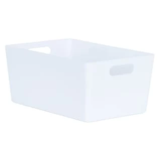 Soho Storage Tub 11 X 25.5 X 17cm - White 1 Soho Storage Tub 11 X 25.5 X 17cm - White