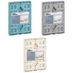 Midi Stacking Fold Flat Crate 30.6 X 20.5 X 12.6cm - Grey -Home Living Deals Store 384970 384974 384975 home essentials midi stacking fold flat crate main 2 1