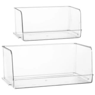 Clear Stacking Caddy - Medium 2 Clear Stacking Caddy - Medium - Image 2