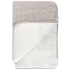 B&M Montana Two Tone Sherpa Throw - Natural -Home Living Deals Store 388815 montana sherpa throw 3