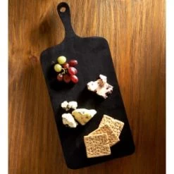 B&M Urban Paradise Black Pine Wood Serve Board 9 B&M Urban Paradise Black Pine Wood Serve Board -Home Living Deals Store 390146 black pine wood serve board with serving handle 5
