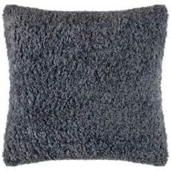 Simply Everyday Boucle Cushion - Charcoal