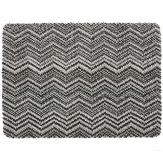 B&M Buddy Chevron Mono Doormat 2 B&M Buddy Chevron Mono Doormat - Image 2