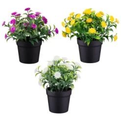 Bloom Daisies In Pot - White -Home Living Deals Store 392825 daisies in pot group