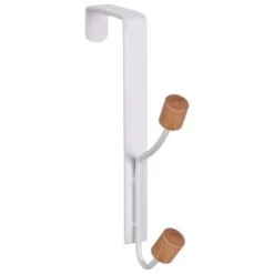 B&M Wood Double Over The Door Hooks 2pk -Home Living Deals Store 393905 2pk wood double over the door hooks 3
