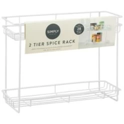 Simply Everyday Two Tier Spice Rack