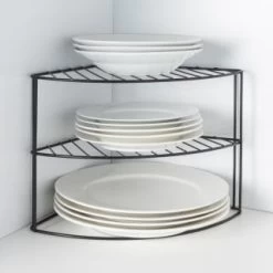 B&M Corner Plate Rack -Home Living Deals Store 394550 corner plate rack