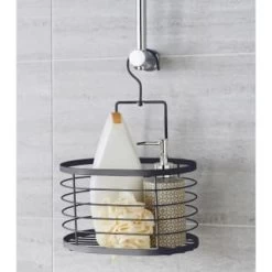 B&M Hanging Bathroom Caddy - Grey -Home Living Deals Store 394578 hanging caddy grey