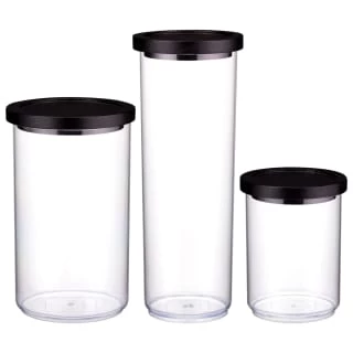 B&M Canister With Airtight Wooden Lid 2L 4 B&M Canister With Airtight Wooden Lid 2L - Image 4
