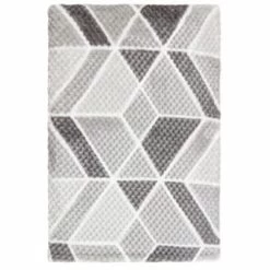 B&M Simply Geo Waffle Throw - Grey 7 B&M Simply Geo Waffle Throw - Grey -Home Living Deals Store 394917 simply geo waffle throw grey 2