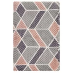 Simply Geo Blush Waffle Throw -Home Living Deals Store 394918 simply geo blush waffle throw 3