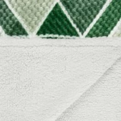 B&M Simply Geo Waffle Throw - Green -Home Living Deals Store 394920 simply geo waffle throw green 4