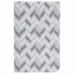Simply Grey & Geo Print Polar Fleece Throw 2pk -Home Living Deals Store 395031 simply super soft throws 2pk grey geo 2