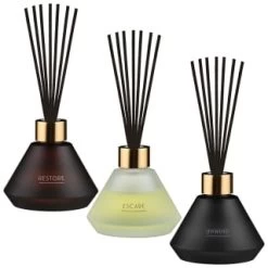 B&M Spa Reed Diffuser 100ml - Escape -Home Living Deals Store 395418 395419 395423 100ml spa reed diffuser group 2 1