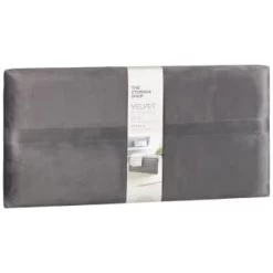 B&M Velvet Storage Box - Grey -Home Living Deals Store 395861 velvet storage box grey