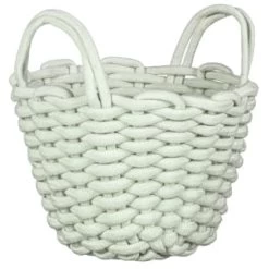 B&M Thick Rope Basket - Green