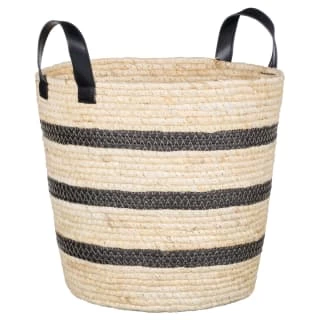 B&M Striped Basket - Mono 1 B&M Striped Basket - Mono