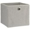 Lokken Teddy Storage Cubes 2pk - Grey