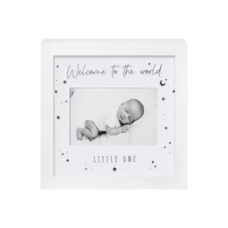 B&M Box Photo Frame - Welcome To The World Little One 2 B&M Box Photo Frame - Welcome To The World Little One - Image 2