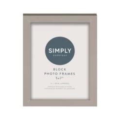 Simply Everyday 5 X 7" Block Frames 3pk - Grey 5 Simply Everyday 5 X 7" Block Frames 3pk - Grey -Home Living Deals Store 396674 3pk simply everyday block frames 5x7 grey 3