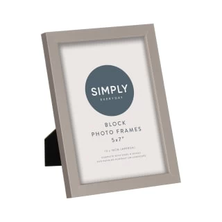 Simply Everyday 5 X 7" Block Frames 3pk - Grey 2 Simply Everyday 5 X 7" Block Frames 3pk - Grey - Image 2