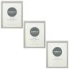 Simply Everyday 8 X 10" Block Frames 3pk - Grey